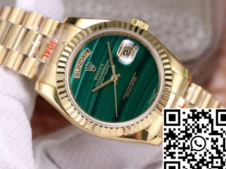 Dial Date Rolex President Day Green 18238 Malachite 0212
